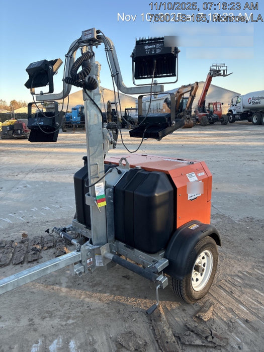 2024 Wanco WLTT-4MM4K Diesel, Deep Sea Controller, Shore Power Plug, Auto Start, (4) 350W LED Floodlights, 4kW Generator, 60 Gal Fuel Tank, 2" Ball, T3