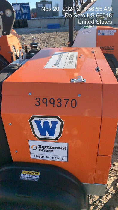 2024 Wanco WLTT-4MM4K Diesel, Deep Sea Controller, Shore Power Plug, Auto Start, (4) 350W LED Floodlights, 4kW Generator, 60 Gal Fuel Tank, 2" Ball, T3