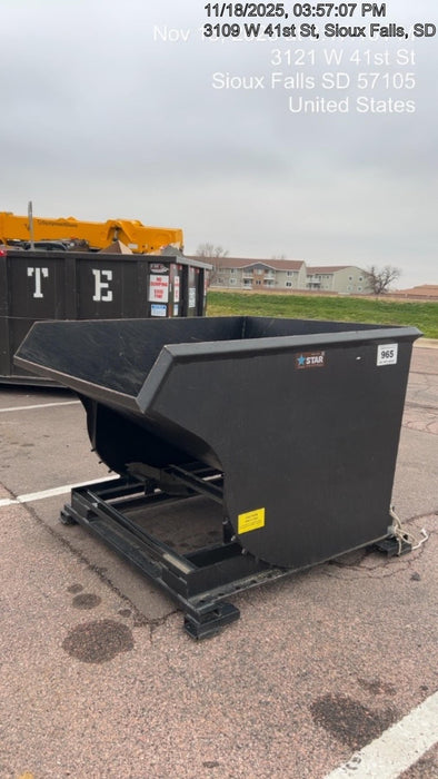 2025 STAR INDUSTRIES M-1820 - Self-Dump Hopper