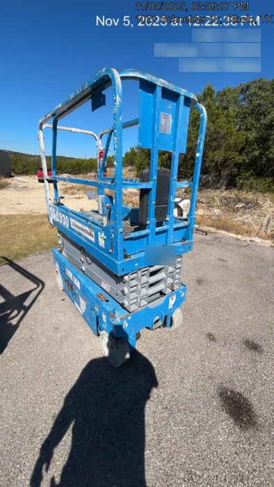 2019 Genie GS-1930 Fixed rails with chain Entry