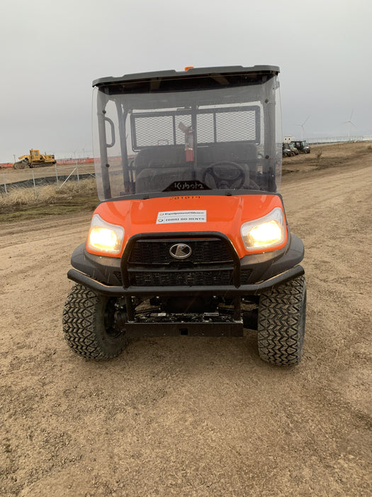2022 Kubota RTV-X1140W-H Plastic Canopy, Windshield Acrylic Clear, LED Strobe Light, Wire Harness Kit, Back up Alarm