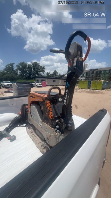 2023 Multiquip MV308GH Honda GX270, 18" Plate, Tachometer