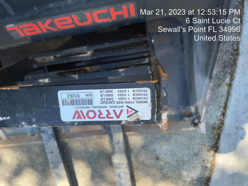 2022 ARROW MATERIAL HANDLING 48" Pallet Forks - Arrow