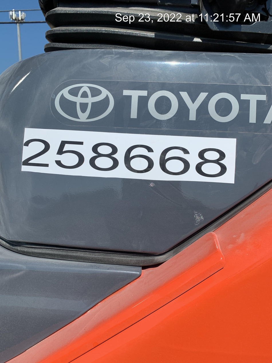 2022 TOYOTA 50-8FGU30 LP - Quad