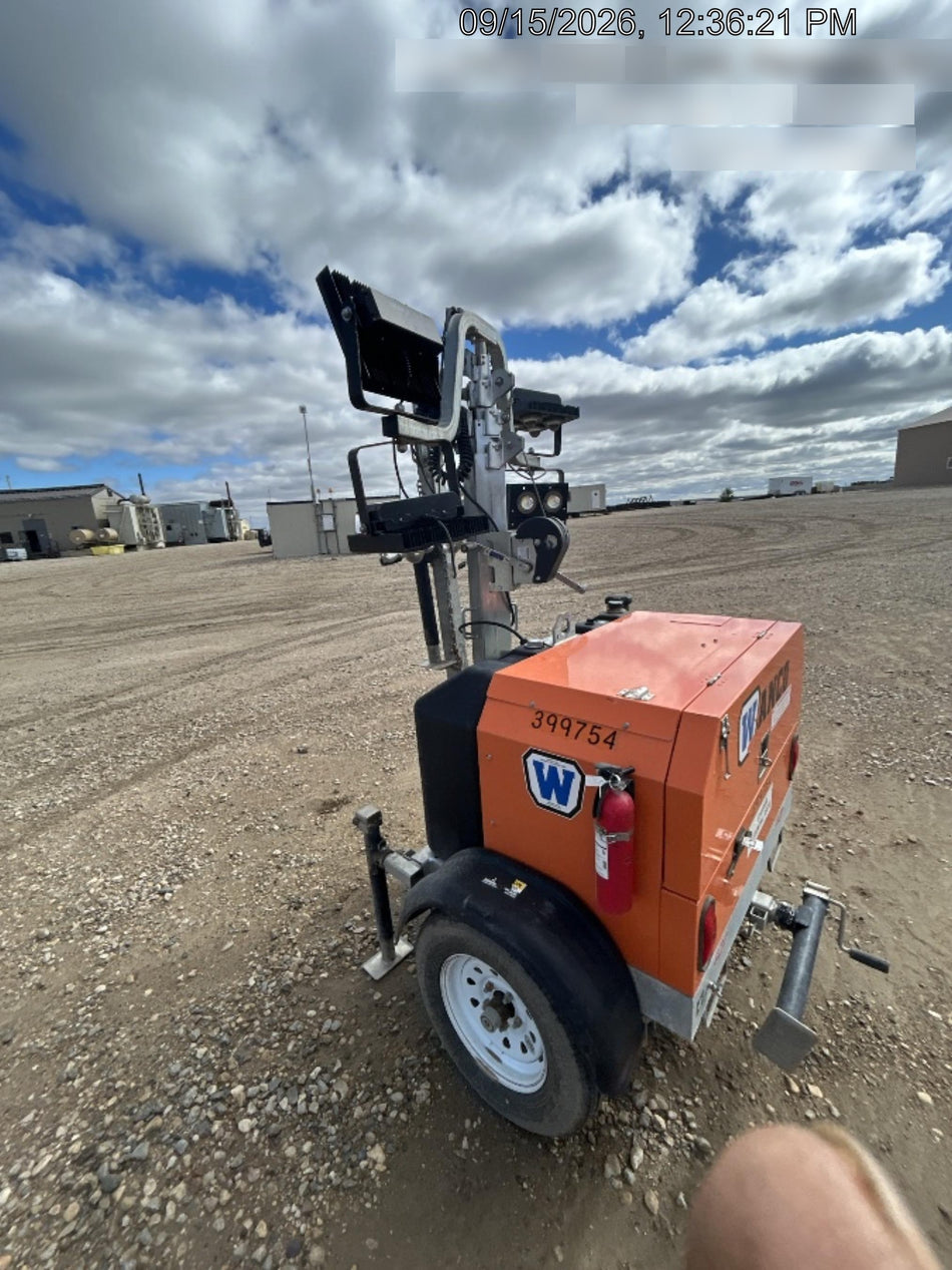 2024 Wanco WLTT-4MM4K Diesel, Deep Sea Controller, Shore Power Plug, Auto Start, (4) 350W LED Floodlights, 4kW Generator, 60 Gal Fuel Tank, 2" Ball, T3