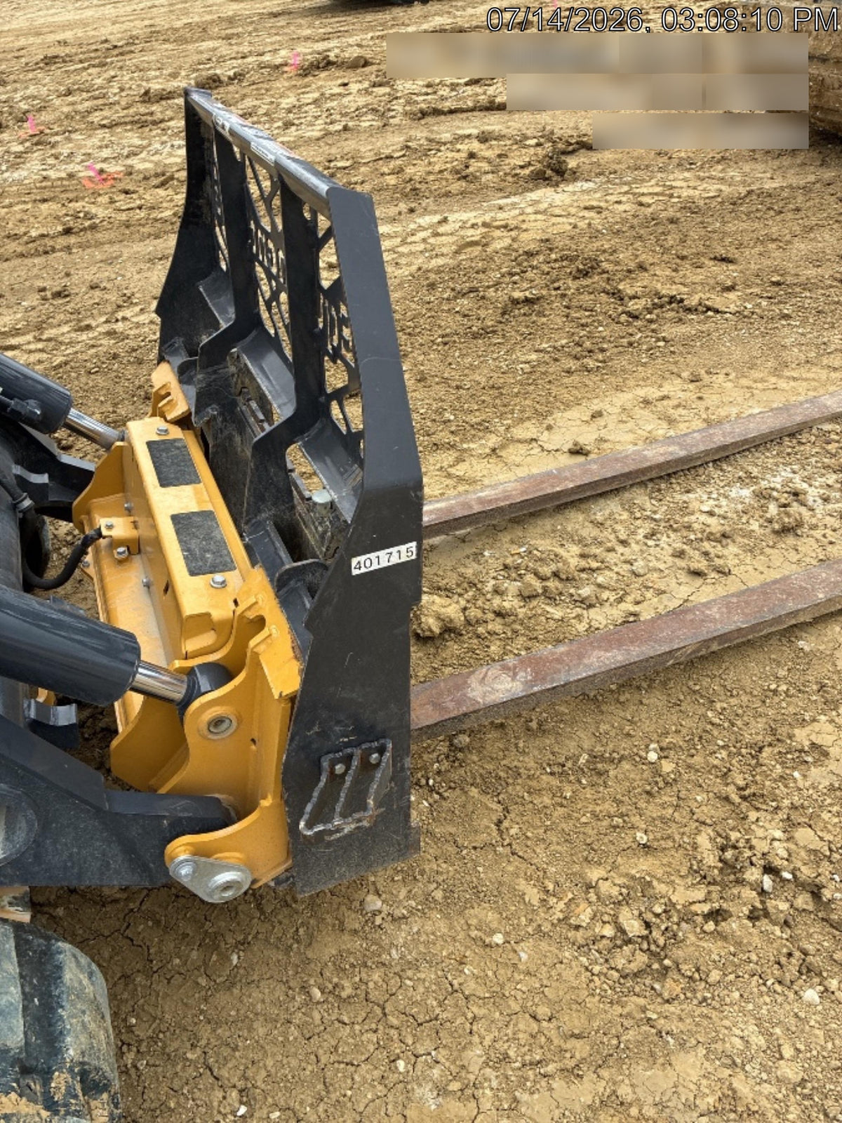 2024 PALADIN 72" Skid Steer Forks