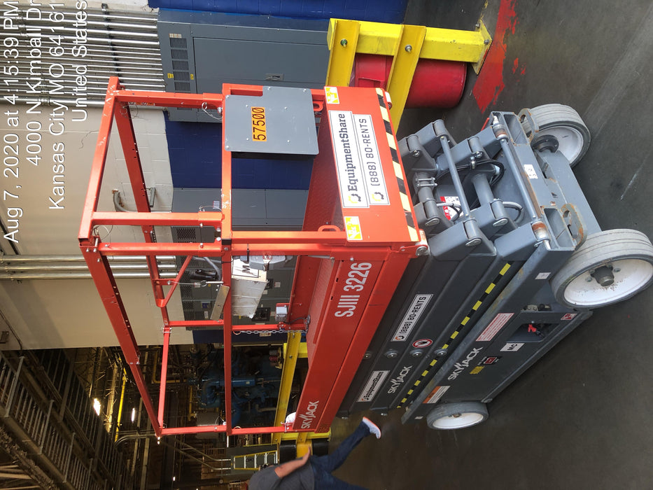 2017 Skyjack SJIII-3226 Standard Rental Specs