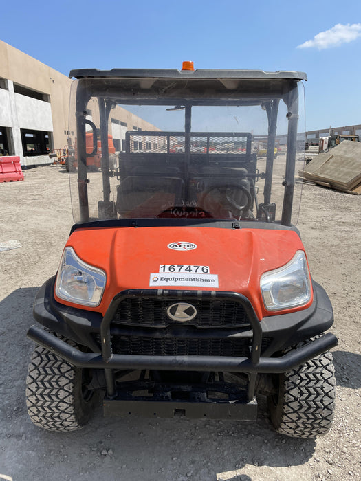 2021 Kubota RTV-X1140W-H Plastic Canopy, Windshield Acrylic Clear, LED Strobe Light, Wire Harness Kit, Back up Alarm