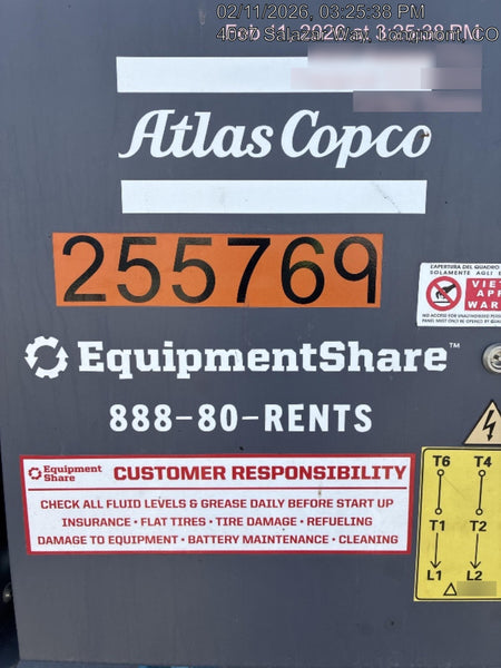 2022 ATLAS COPCO PAC F44 E