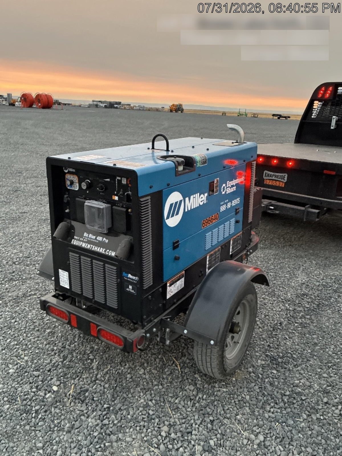 2026 MILLER ELECTRIC BIG BLUE 400
