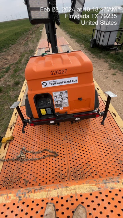 2023 Generac MLT2 Diesel, Flex Switch 120V Input, Powerzone Controller, (4) 320W LED Lights, 4kW Generator, 39.9 Gal Fuel Tank, 2" Ball, T3