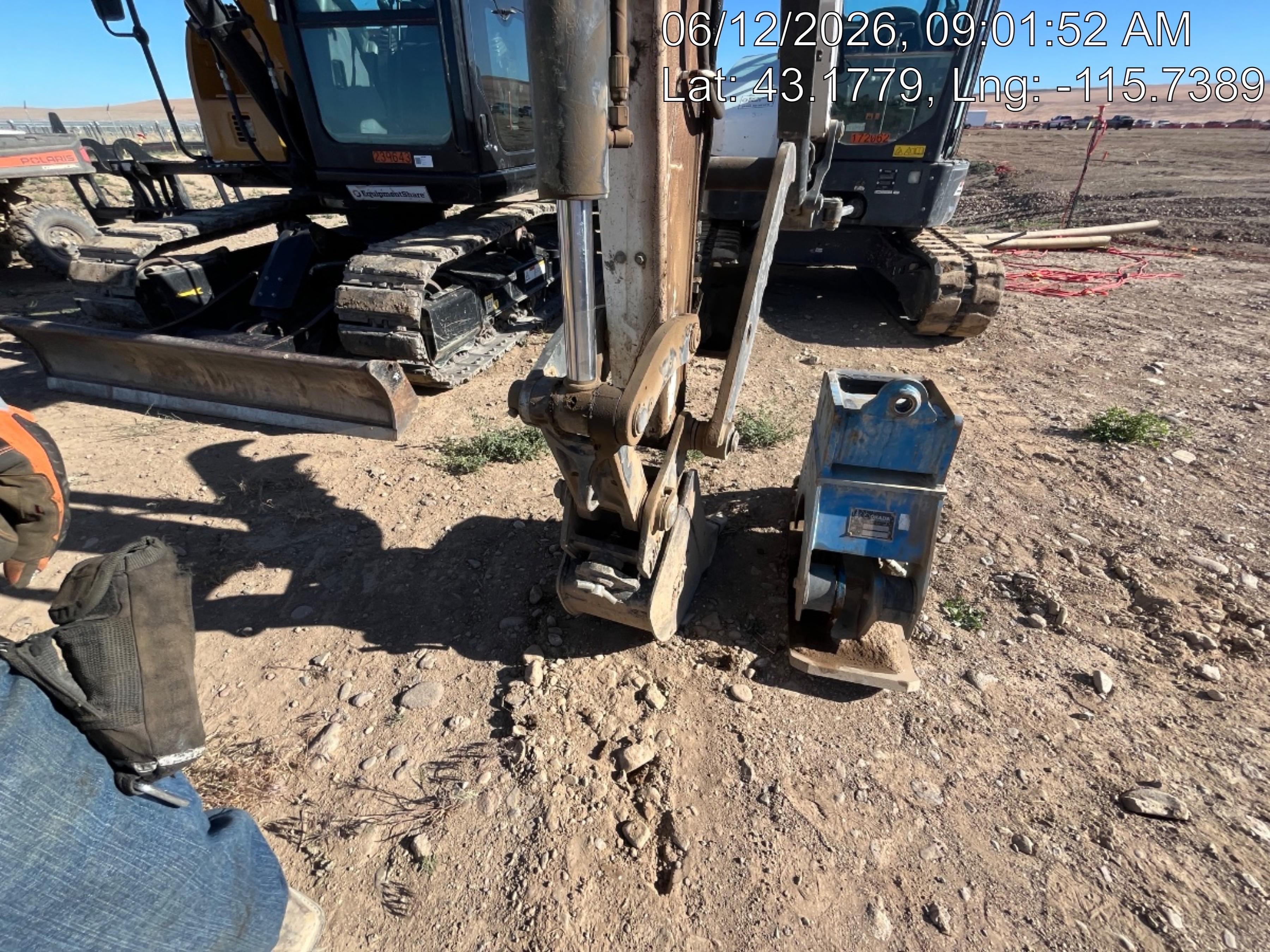 2022 OKADA 12" Plate Compactor - Mini Excavator
