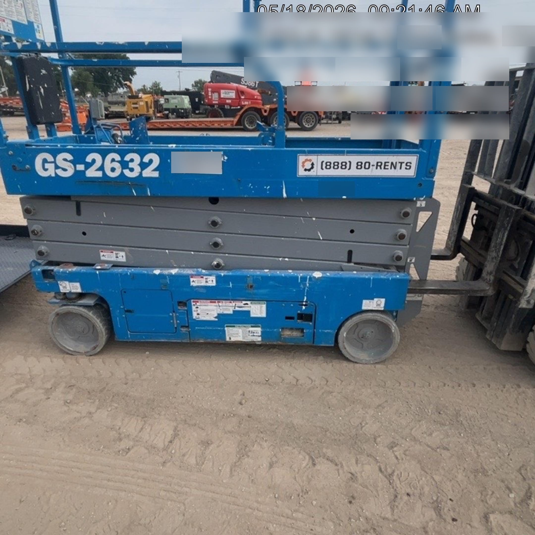 2018 Genie GS-2632 GENIE GS-2632 w/Fixed Rail, Chain Entry