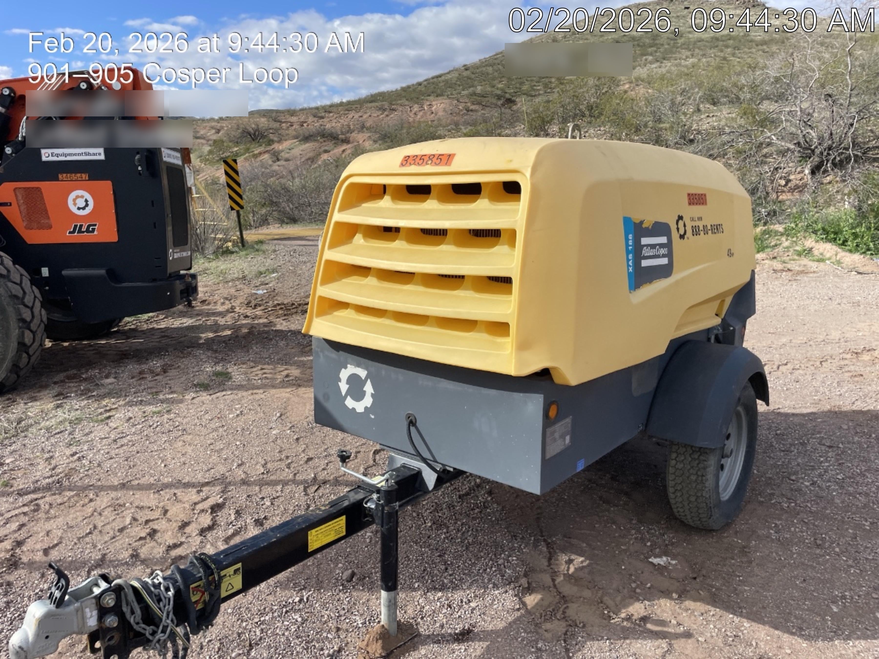 2023 ATLAS COPCO XAS188 CWK