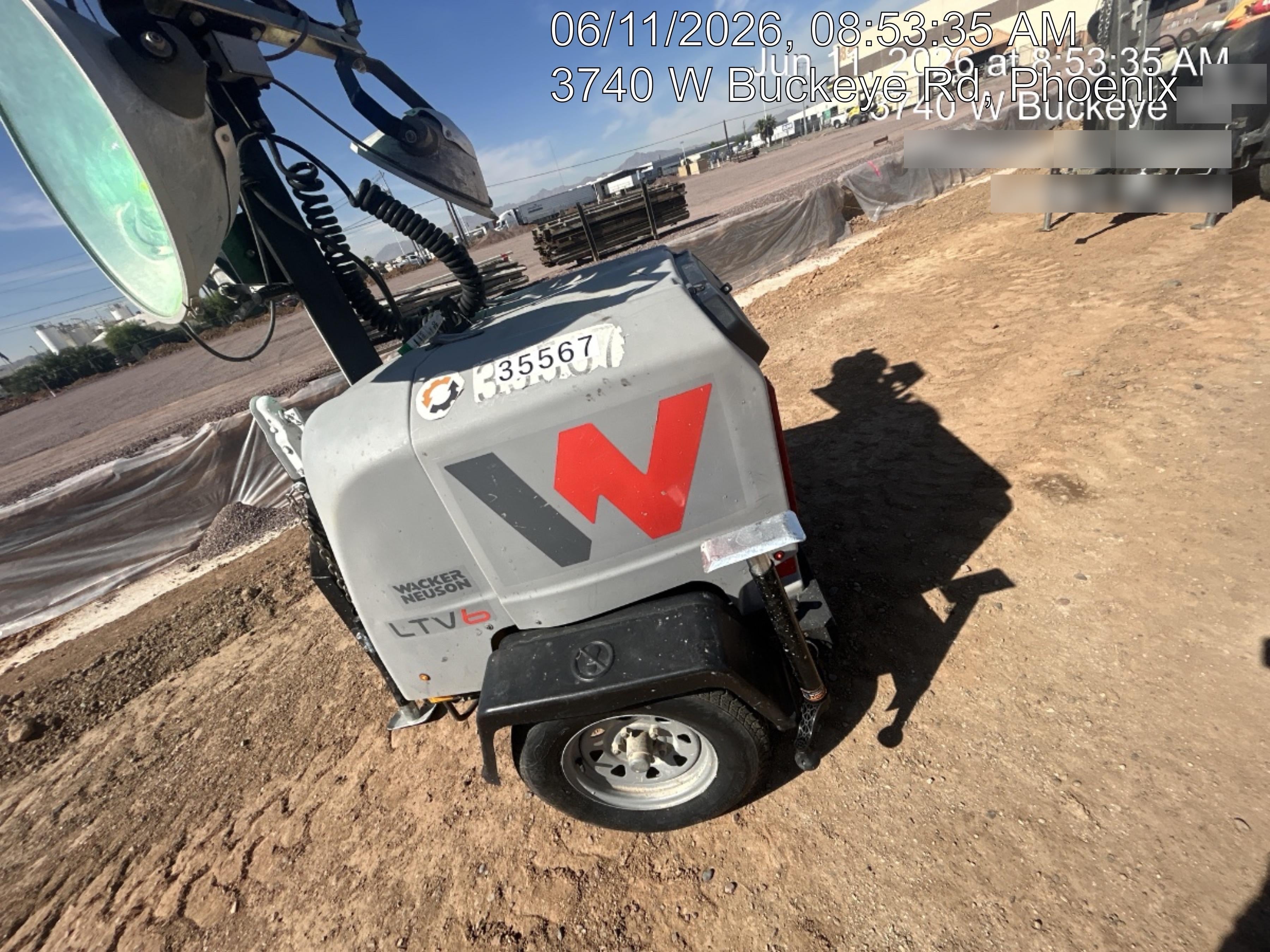 2019 Wacker Neuson LTV6L-MH Standard Options