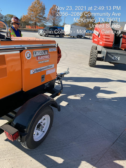 2021 Lincoln Electric Vantage 322 VANTAGE 322 READY-PAK 3