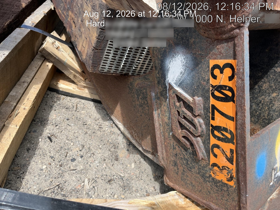 2023 TAG MANUFACTURING 8" Cribbing Bucket -Tag