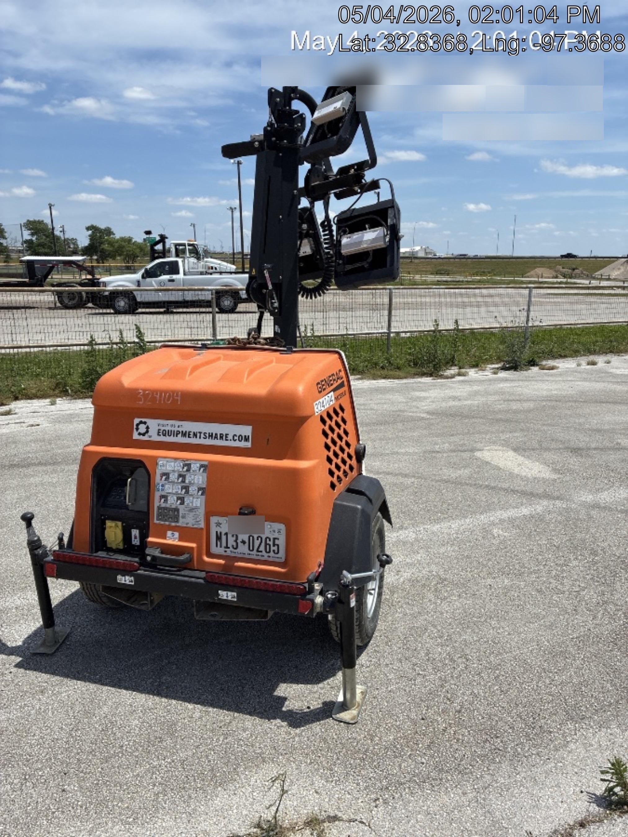 2023 Generac MLT2 Diesel, Flex Switch 120V Input, Powerzone Controller, (4) 320W LED Lights, 4kW Generator, 39.9 Gal Fuel Tank, 2" Ball, T3