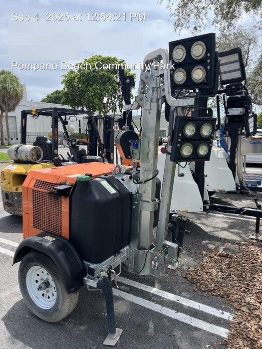 2023 Wanco WLTT-4MM4K Diesel, Deep Sea Controller, Shore Power Plug, Auto Start, (4) 350W LED Floodlights, 4kW Generator, 60 Gal Fuel Tank, 2" Ball, T3