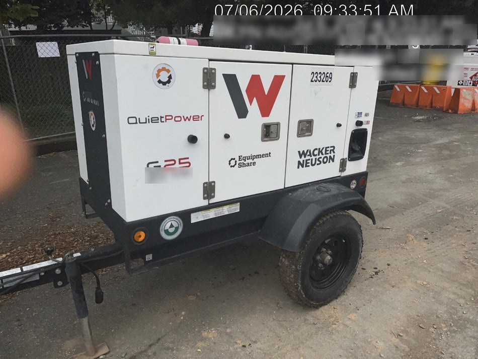 2022 WACKER NEUSON G25