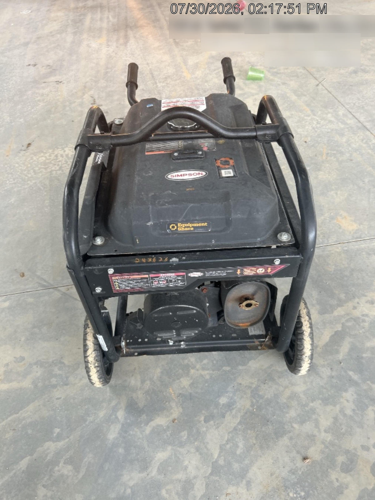 2022 SIMPSON SCGH5500