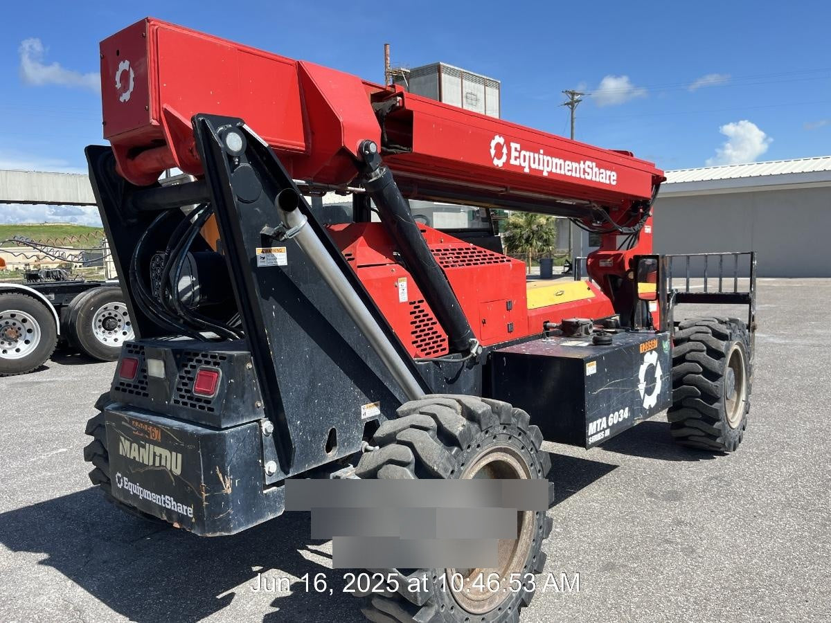 2020 Manitou MTA6034 Canopy, Solid Tires, Work Lights, Beacon, Aux Hydraulics, Back up Alarm, Mirrors, ES Keypad