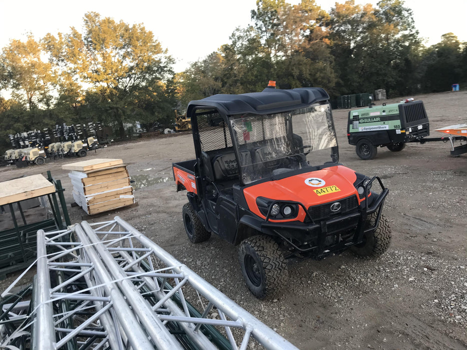 2019 Kubota RTV-XG850WL-H 4wd Utility Cart, Gas, 2 Seat, LED Strobe, Windshield Tempered Glass, Plastic Canopy, Wire Harness Kit, Backup Alarm