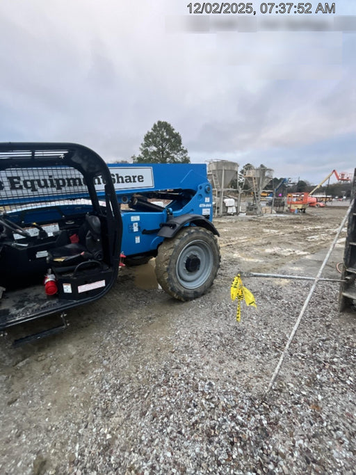 2019 Genie GTH-844 Canopy, Solid RT Tires, LED Work Lights, Beacon 60" QA Carriage, 48" Forks