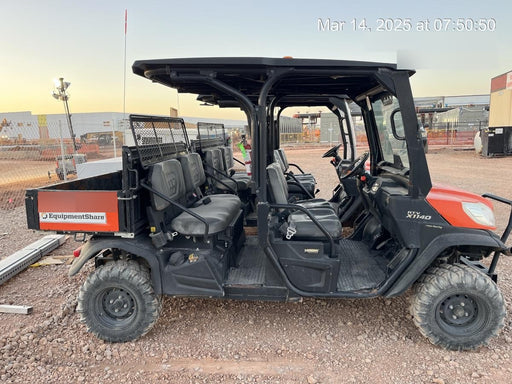 Kubota RTV-X1140W-H 4wd Utility Cart, LED Strobe, Windshield Tempered Glass, Plastic Canopy, Wire Harness Kit, Backup Alarm