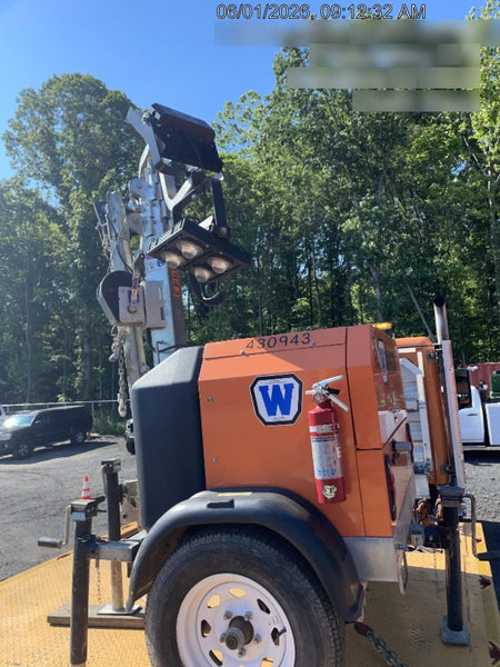 2024 Wanco WLTT-4MM4K Diesel, Deep Sea Controller, Shore Power Plug, Auto Start, (4) 350W LED Floodlights, 4kW Generator, 60 Gal Fuel Tank, 2" Ball, T3