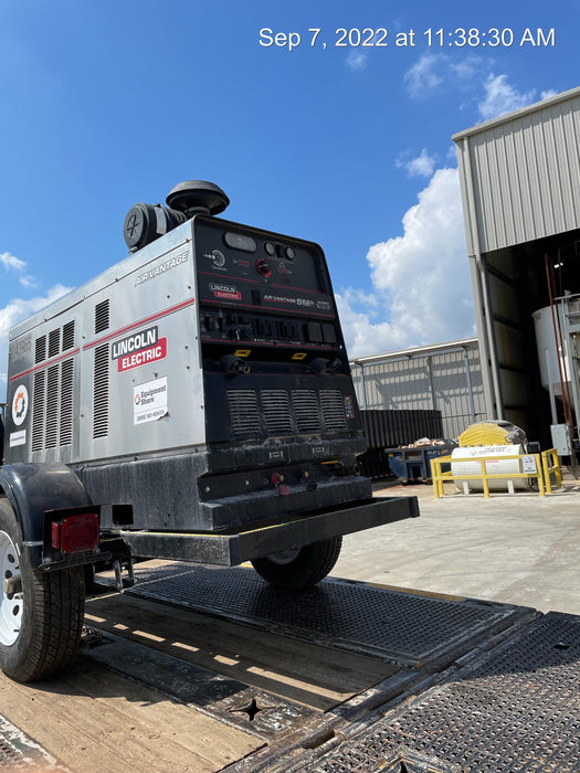 2021 Lincoln Electric Air Vantage 566 Air Vantage 566X Ready Pak 3 (includes trailer, cable rack, fender light kit); no telematics