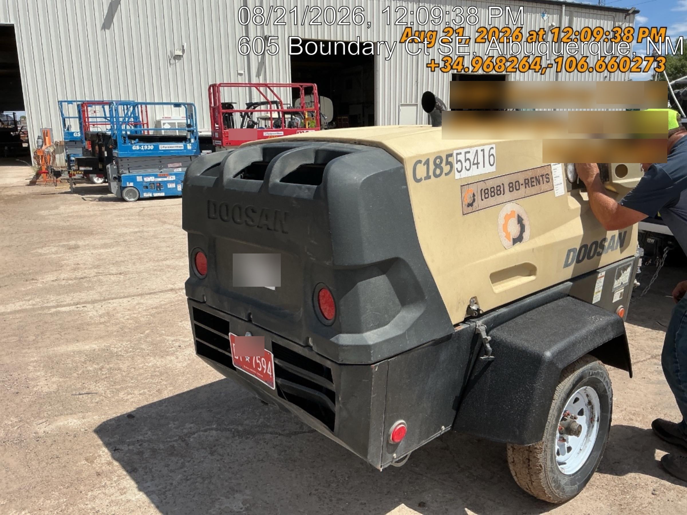 2019 DOOSAN C185WDO-T4F