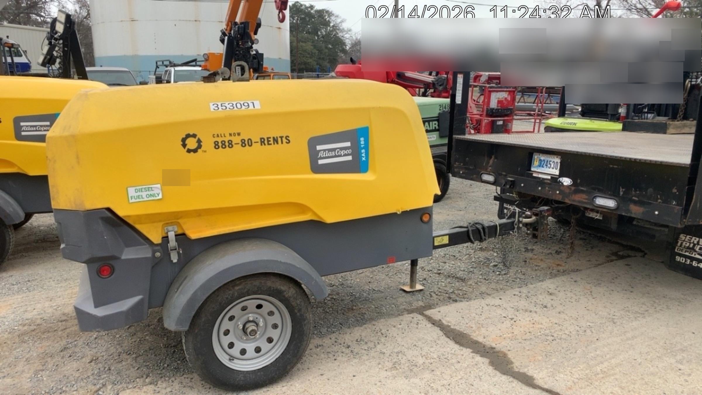 2023 ATLAS COPCO XAS188 CWK