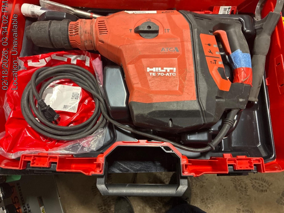 2025 HILTI TE 70-ATC/AVR