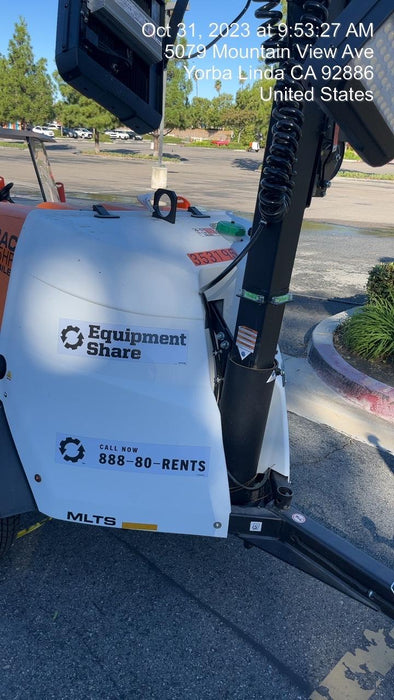 2023 Generac MLT2 Diesel, Flex Switch 120V Input, Powerzone Controller, (4) 320W LED Lights, 4kW Generator, 39.9 Gal Fuel Tank, 2" Ball, T3