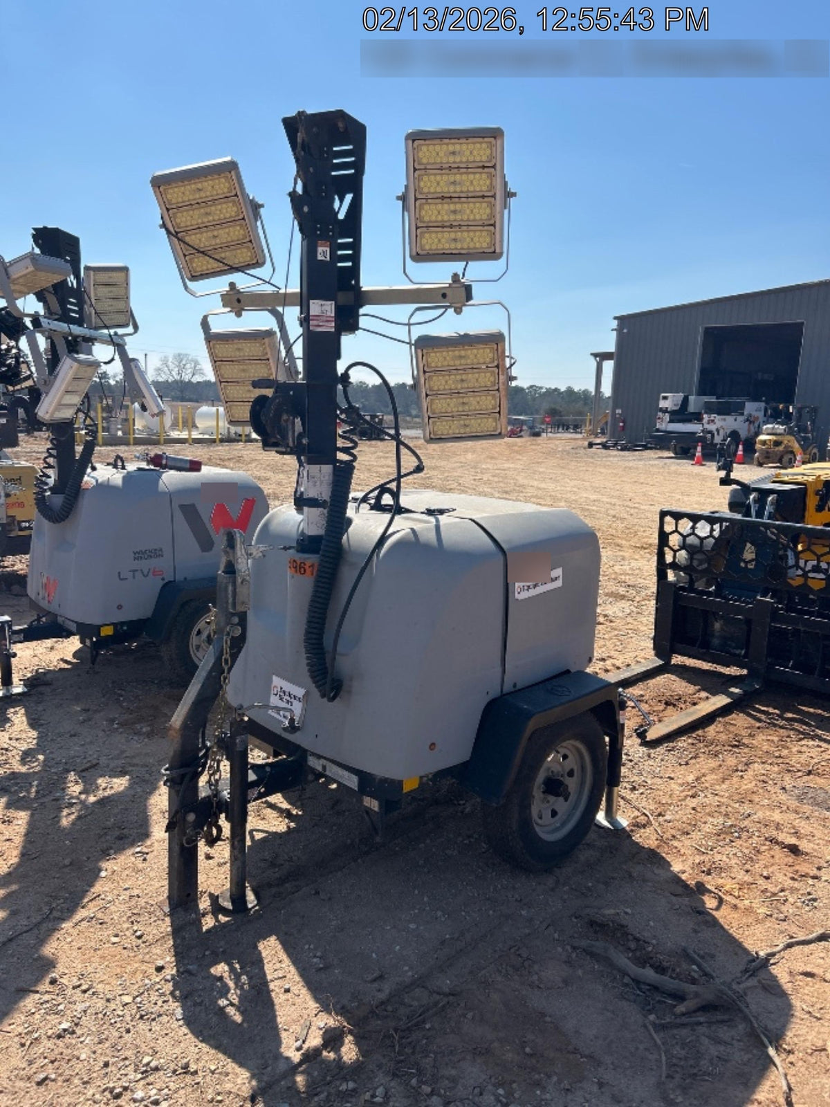 2019 Wacker Neuson LTV6K-LED Standard LED Towable Light Tower w/None