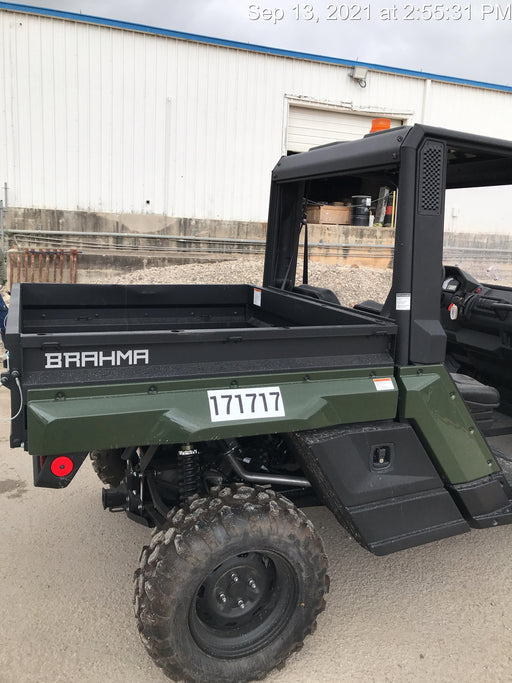 2021 Yanmar YU1000 Canopy, Steel Wheel, Poly WindShield, Beacon, Backup Alarm