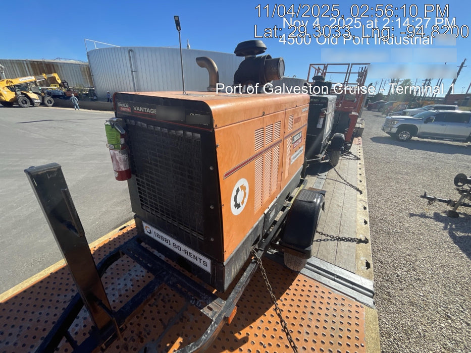 2021 Lincoln Electric Vantage 549X Ready Pak 3, ORANGE (includes trailer, cable rack, fender light kit)