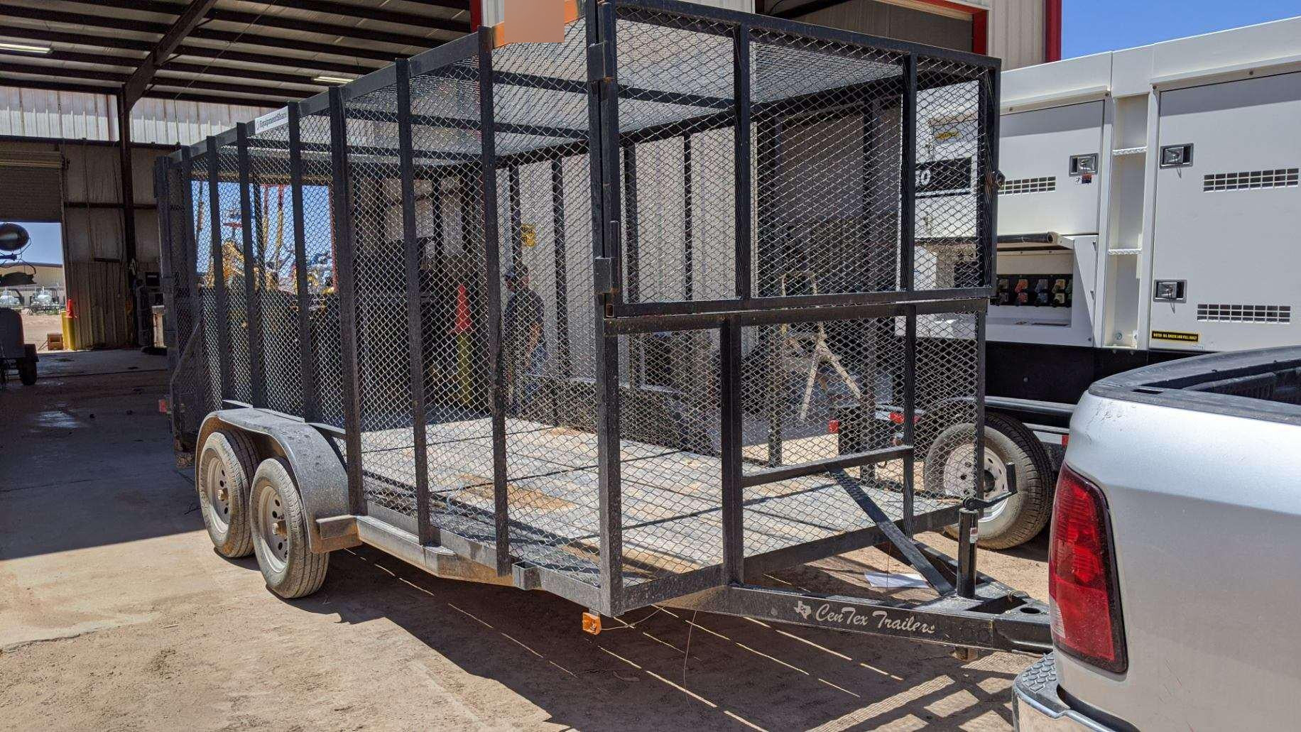 2019 CENTEX Trash Trailer