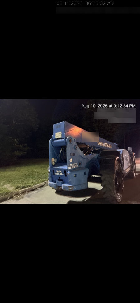 2017 Genie GTH-844 Genie GTH-844, Solid Tires, 60" carriage/forks, Open ROPS, Work Lights