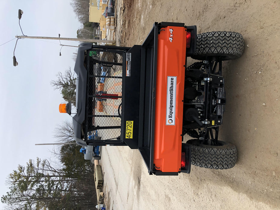 2019 Kubota RTV-XG850WL-H 4wd Utility Cart, Gas, 2 Seat, LED Strobe, Windshield Tempered Glass, Plastic Canopy, Wire Harness Kit, Backup Alarm