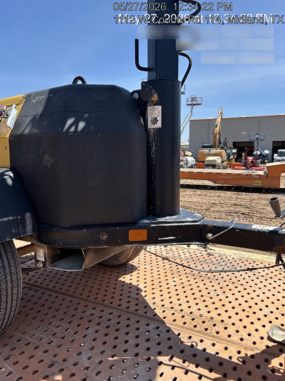 2022 Allmand NLV3GR (4) LED Light Fixture 350W, 23' Vertical Mast, 3kW Prime, Towable, Deep Sea L401, Leveling Jacks, Yanmar T4F 5.8hp