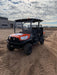 2022 Kubota RTV-X1140W-H Plastic Canopy, Windshield Acrylic Clear, LED Strobe Light, Wire Harness Kit, Back up Alarm