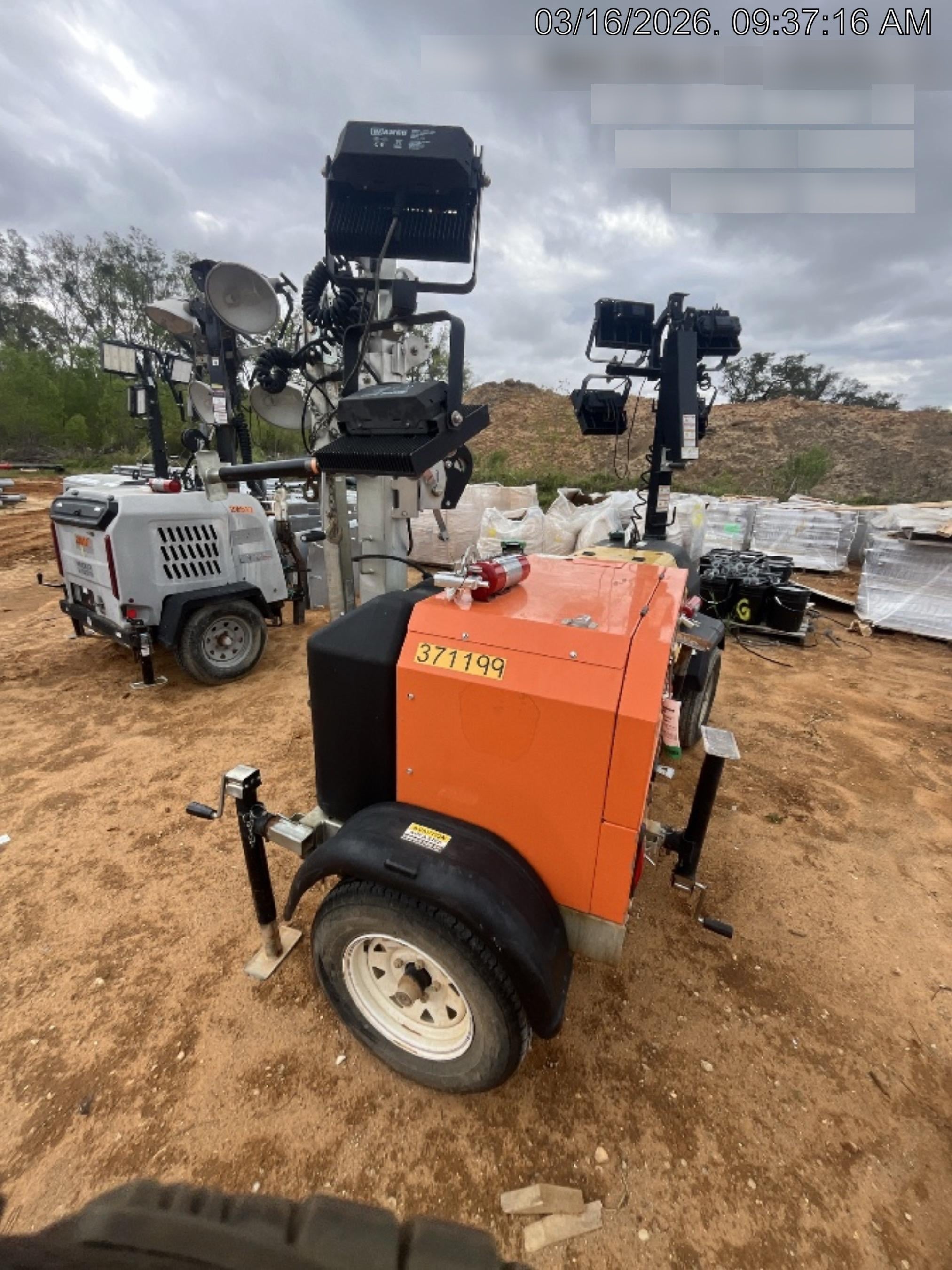2023 Wanco WLTT-4MM4K Diesel, Deep Sea Controller, Shore Power Plug, Auto Start, (4) 350W LED Floodlights, 4kW Generator, 60 Gal Fuel Tank, 2" Ball, T3