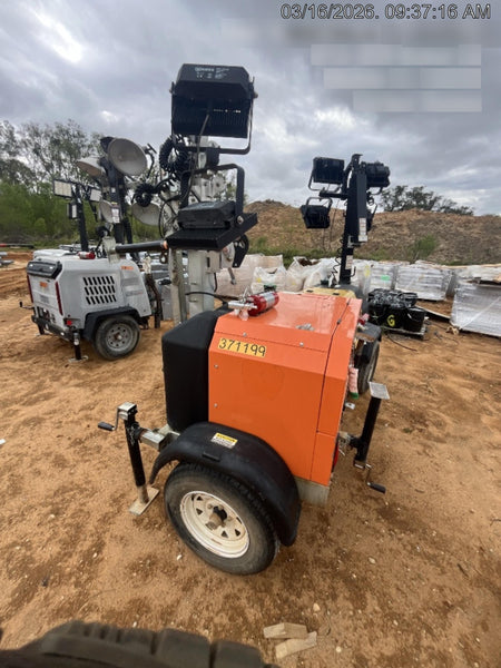 2023 Wanco WLTT-4MM4K Diesel, Deep Sea Controller, Shore Power Plug, Auto Start, (4) 350W LED Floodlights, 4kW Generator, 60 Gal Fuel Tank, 2" Ball, T3