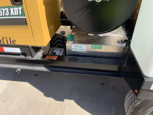2020 Vac-Tron LP573XDT Tier 4 Kohler Diesel Engine, 500 Gallon Debris Tank w/ Hydraulic Tilt, two (2) 100 Gallon Water Tanks, Low Profile Torsion Axles (12,000 GVWR), Manual Jack Trailer