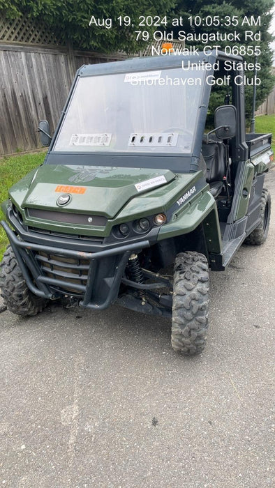 2021 Yanmar YU1000 Canopy, Steel Wheel, Poly WindShield, Beacon, Backup Alarm