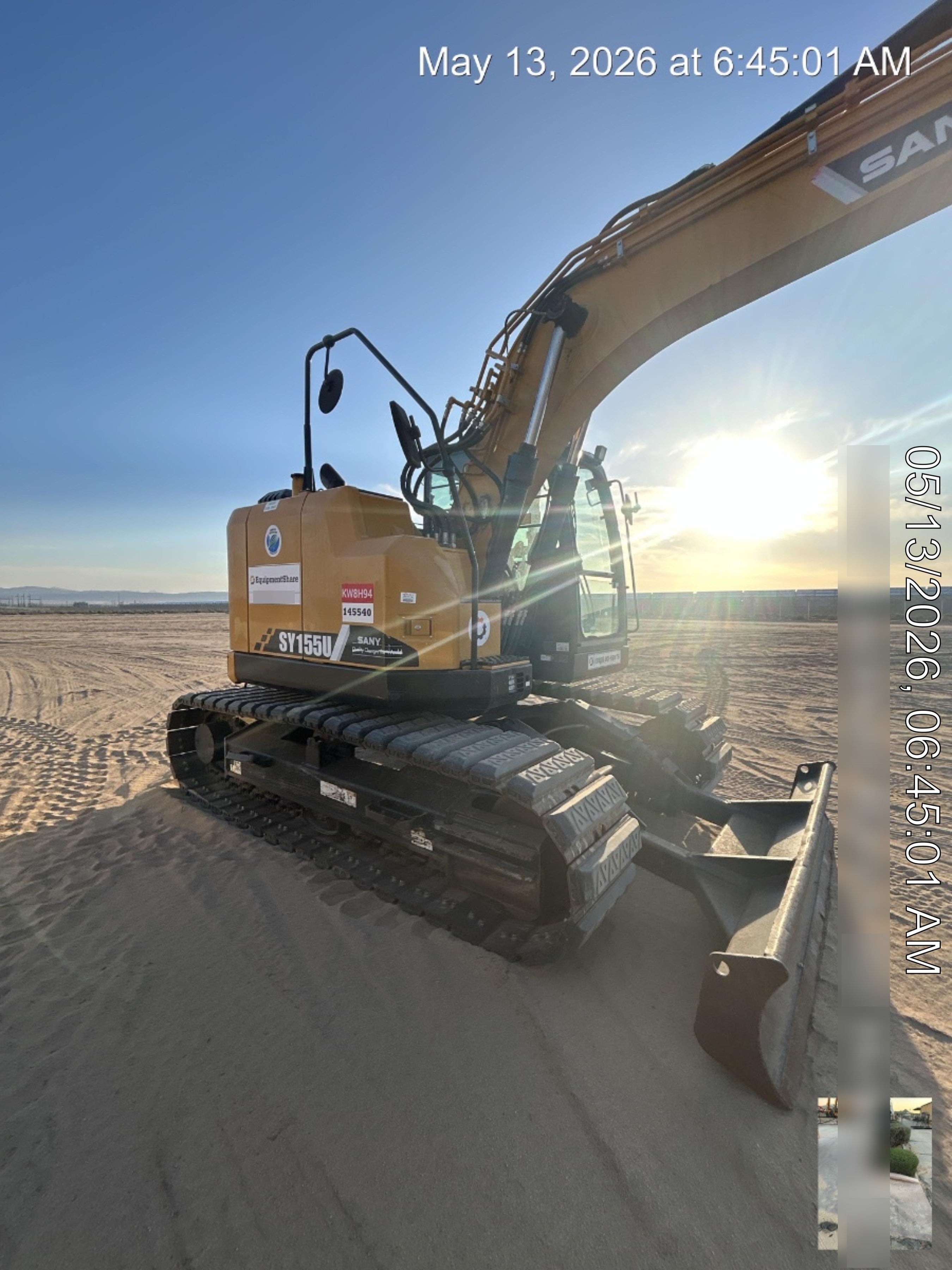2021 SANY SY155U