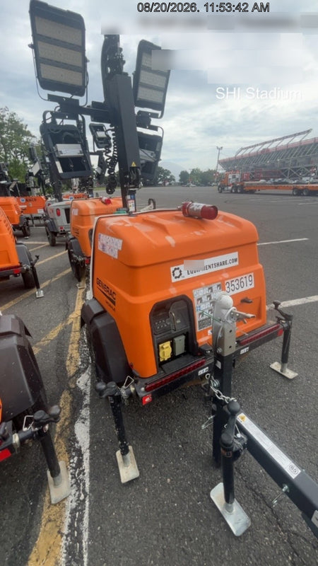 2023 Generac MLT2 Diesel, Flex Switch 120V Input, Powerzone Controller, (4) 320W LED Lights, 4kW Generator, 39.9 Gal Fuel Tank, 2" Ball, T3