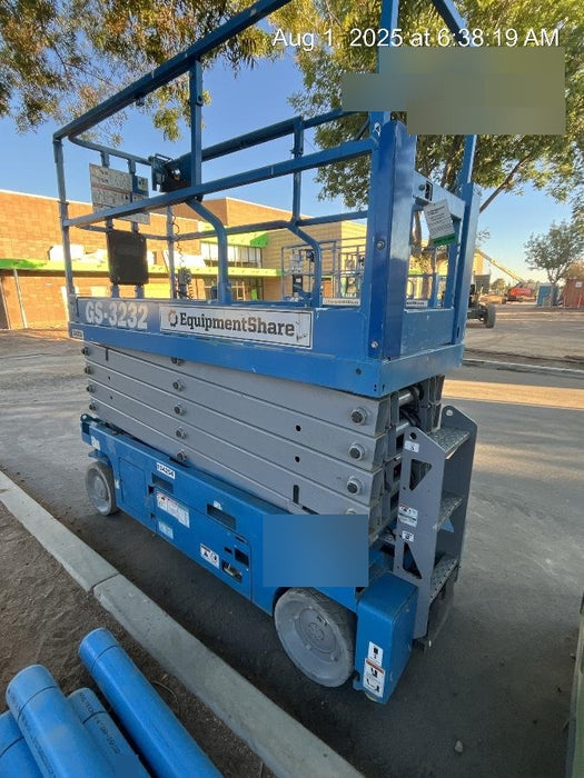 2021 Genie GS-3232 Electric Drive, NM Sld Tires, Bcn, EST